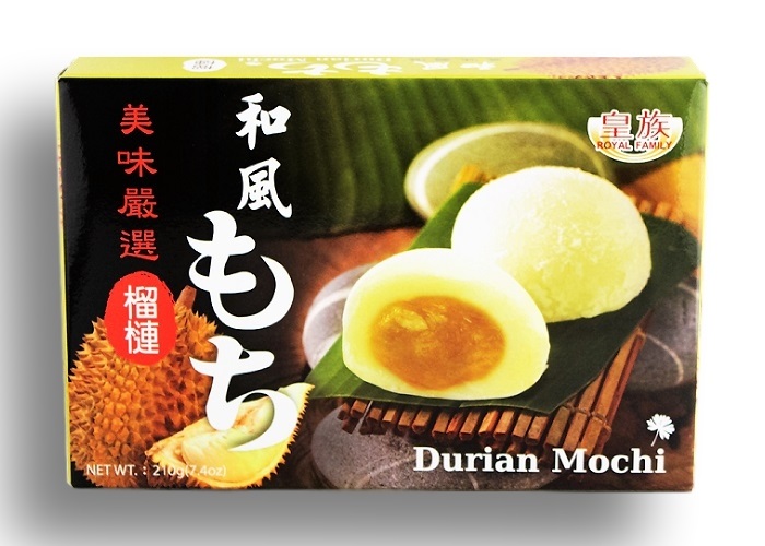 Dolce giapponese Mochi al Durian - Royal Family 210g.
